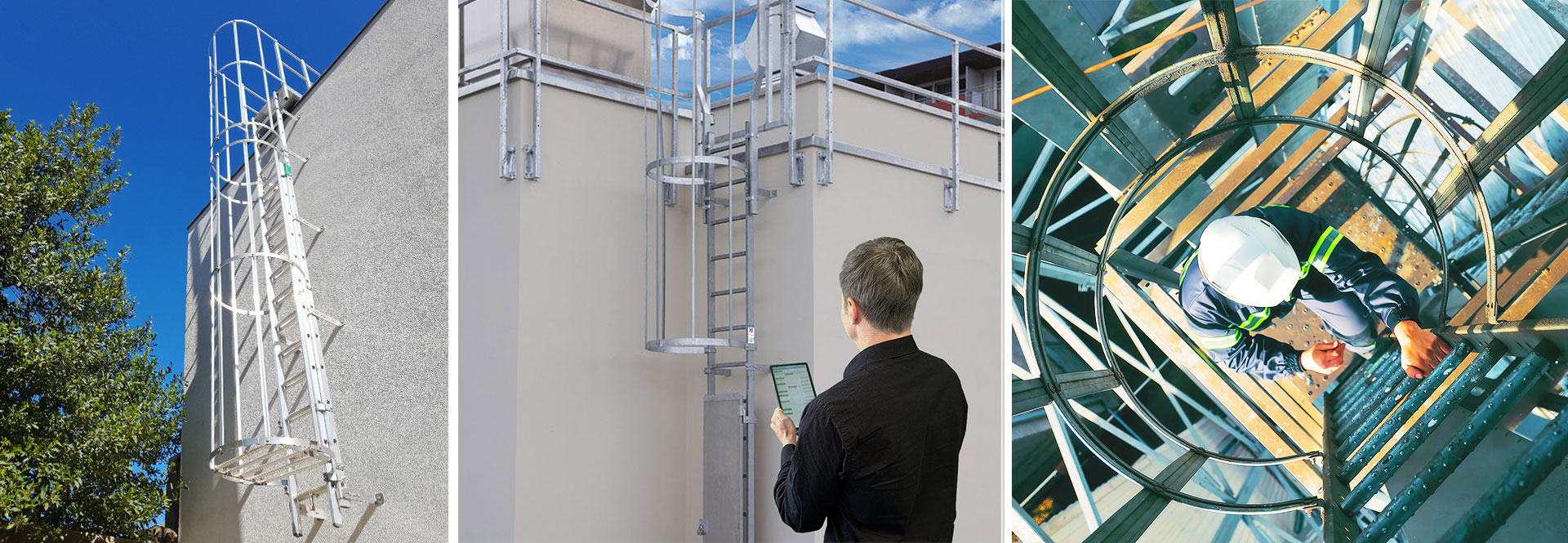 Prüfen von ortsfesten Leitern mit der wosatec App Prüfen von ortsfesten Leitern mit der wosatec App