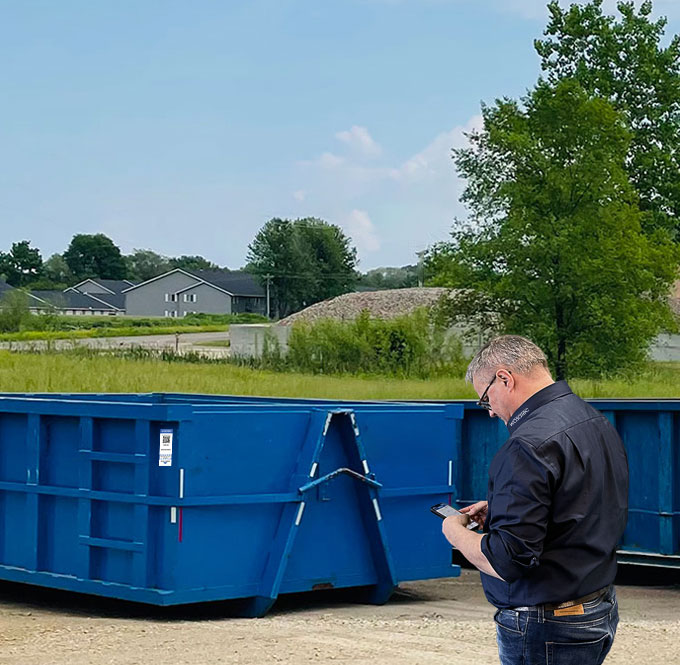 Prüfen von Containern mit der wosatec App Prüfen von Containern mit der wosatec App