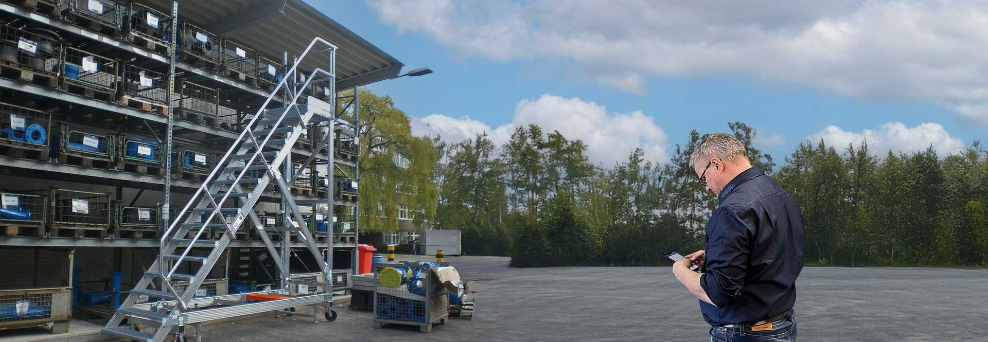 Prüfung von Sonderkonstruktionen und Arbeitsbühnen mit der wosatec App Prüfung von Sonderkonstruktionen und Arbeitsbühnen mit der wosatec App