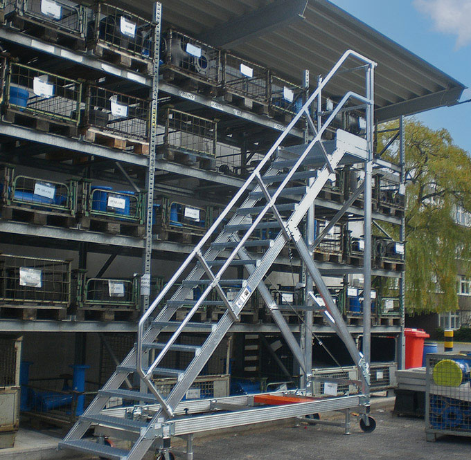 Prüfung von Sonderkonstruktionen und Arbeitsbühnen mit der wosatec App Prüfung von Sonderkonstruktionen und Arbeitsbühnen mit der wosatec App