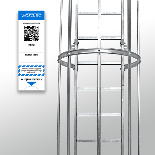 Cyfrowa kontrola drabin stałych (pionowych) - wosatec