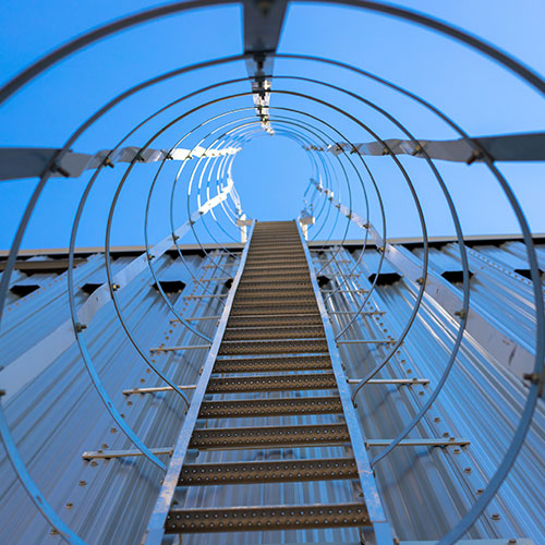 Cyfrowa kontrola drabin stałych (pionowych) - wosatec