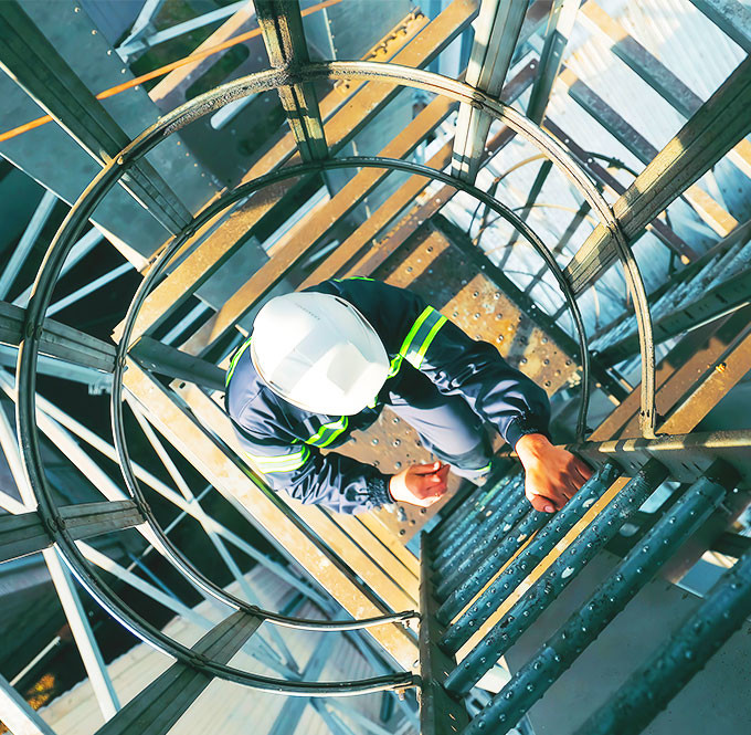 Cyfrowa kontrola drabin stałych (pionowych) - wosatec